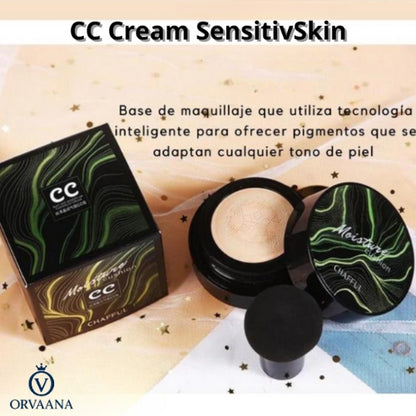 CC Cream SensitiveSkin™ | Adiós a las imperfecciones y piel apagada en segundos.