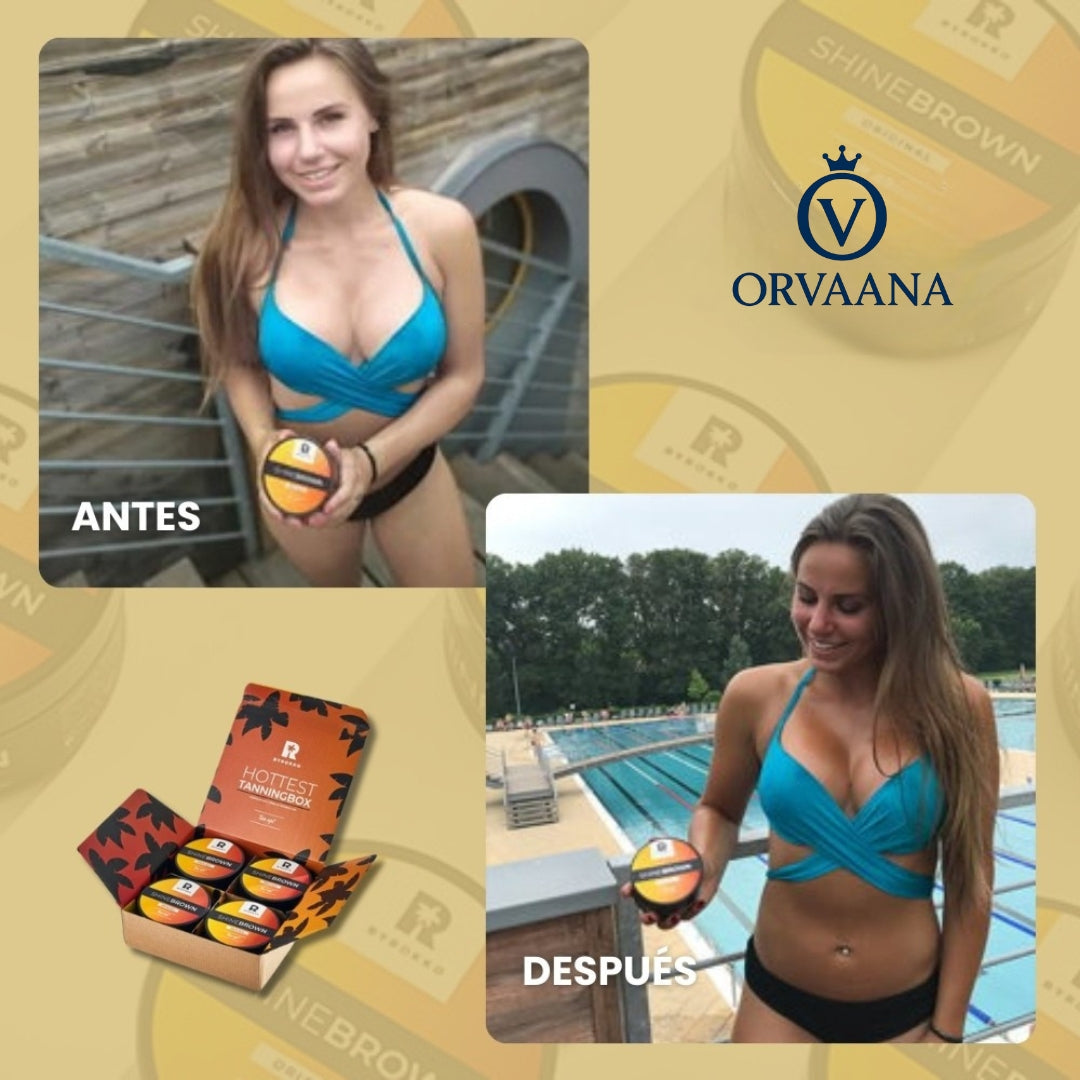 SHINE BROWN™ Acelera tu bronceado, intensifica tu belleza