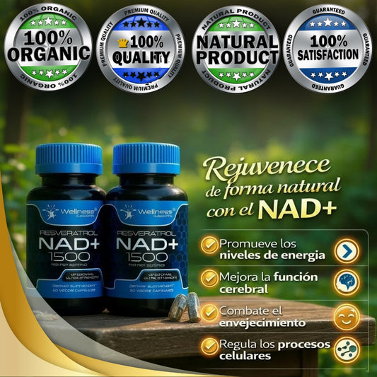 NeuroVital NAD+ | Recarga tu energía natural a nivel celular y vuelve a sentirte tú
