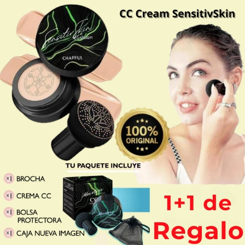 CC Cream SensitiveSkin™ | Adiós a las imperfecciones y piel apagada en segundos.
