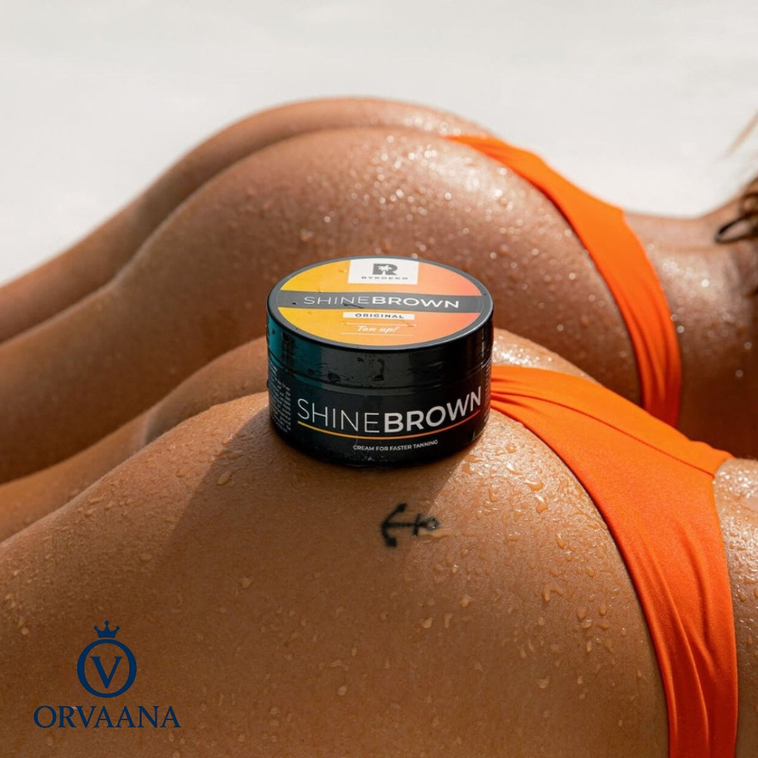 SHINE BROWN™ Acelera tu bronceado, intensifica tu belleza