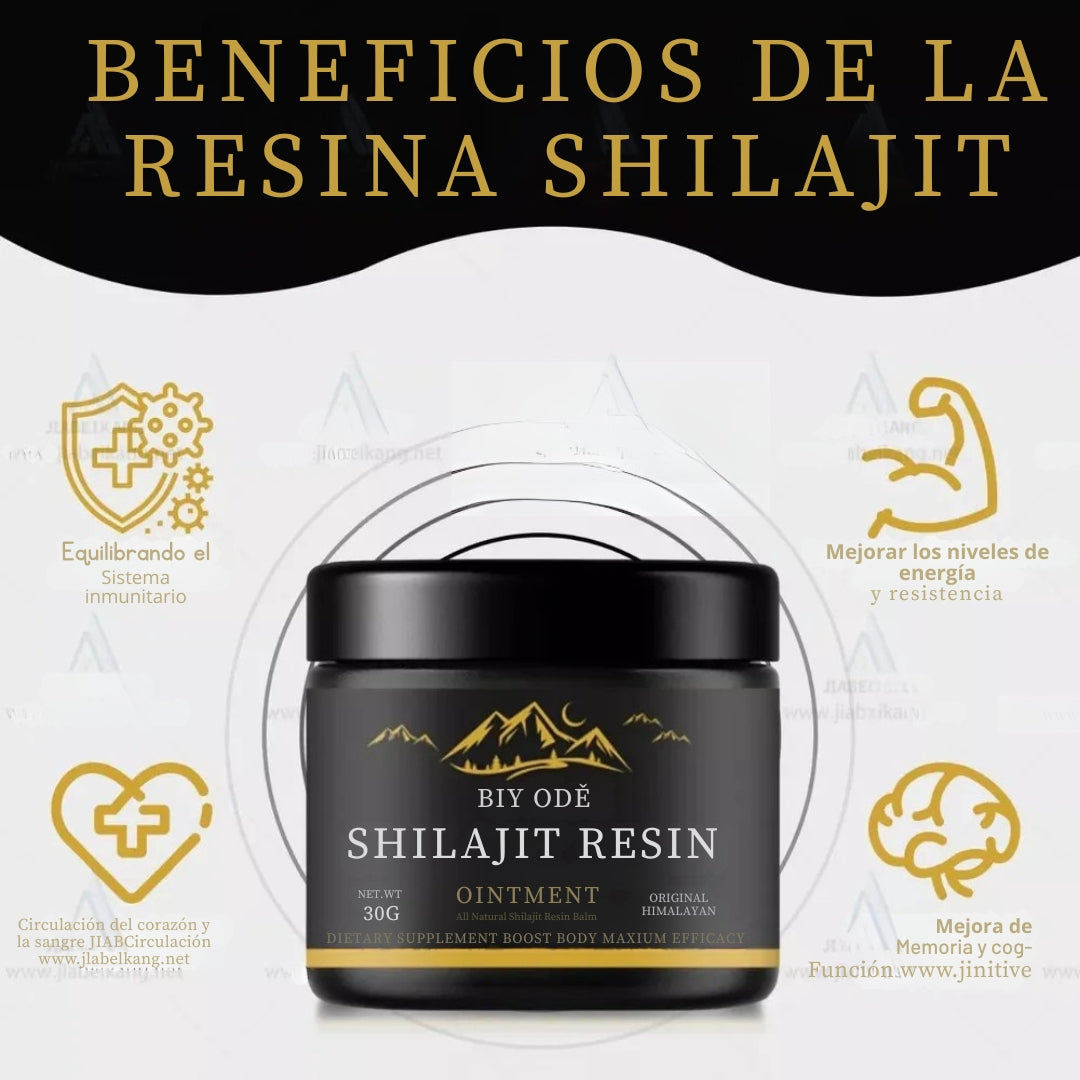 NATURAL SHILAJIT RESIN Rejuvenecimiento y energía en cada porción.