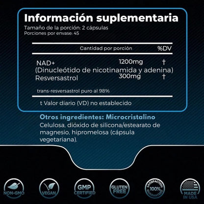 NeuroVital NAD+ | Recarga tu energía natural a nivel celular y vuelve a sentirte tú