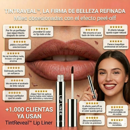 TintReveal™ Lip Liner Labios definidos y naturales durante horas sin retoques.