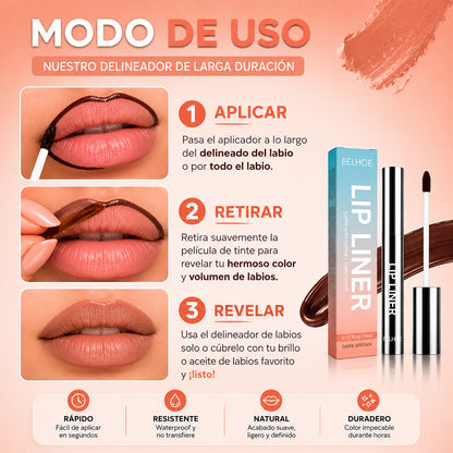 TintReveal™ Lip Liner Labios definidos y naturales durante horas sin retoques.