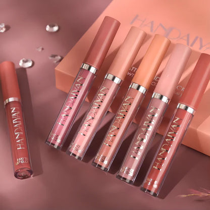 Set 6 Labiales LuxeKiss™ HANDAYAN -  Acabado mate perfecto | Sin retoques todo el día