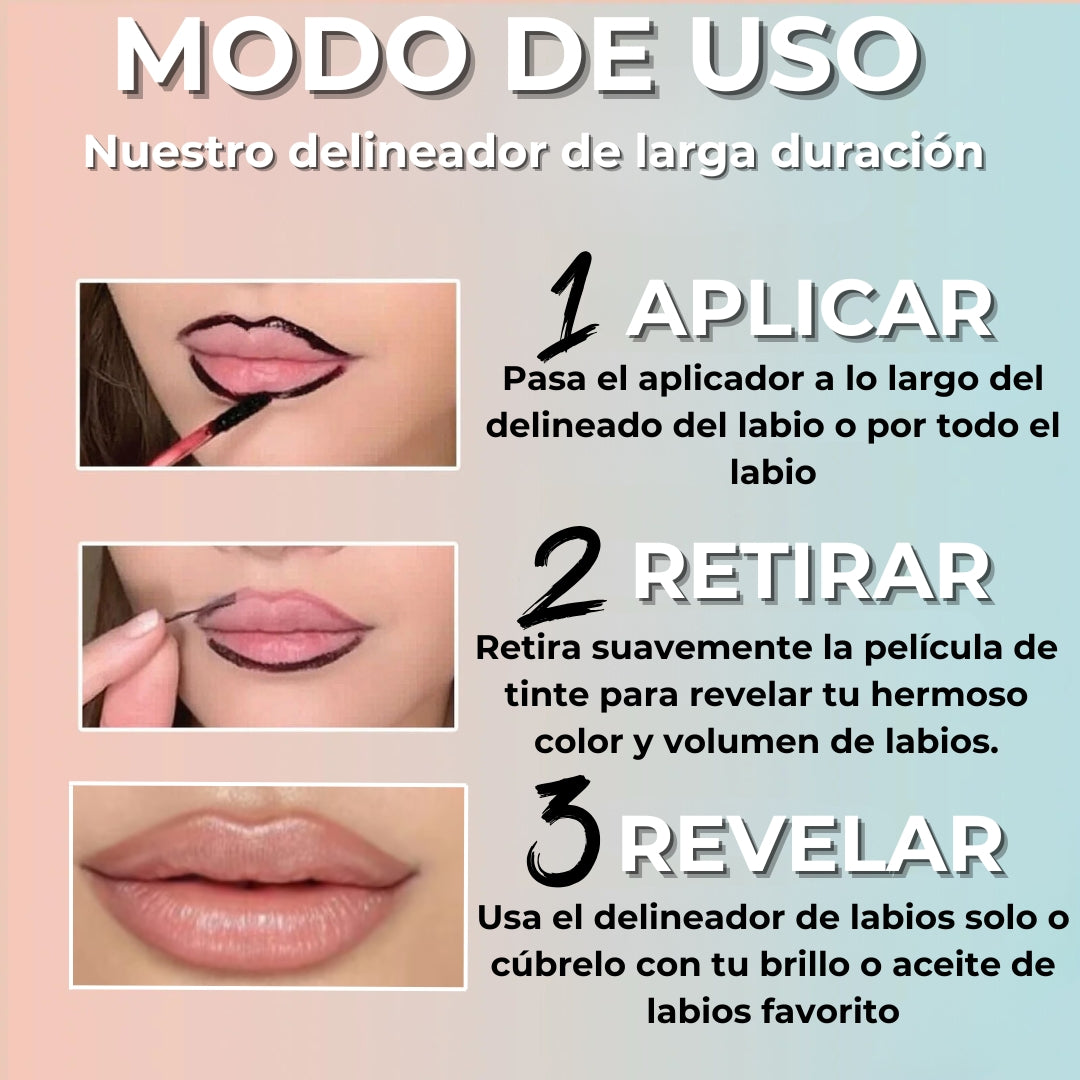 1+1 Gratis Lip Liner BeautyFrame™ | Dale forma, volumen y duración a tus labios… sin cirugías, sin retoques