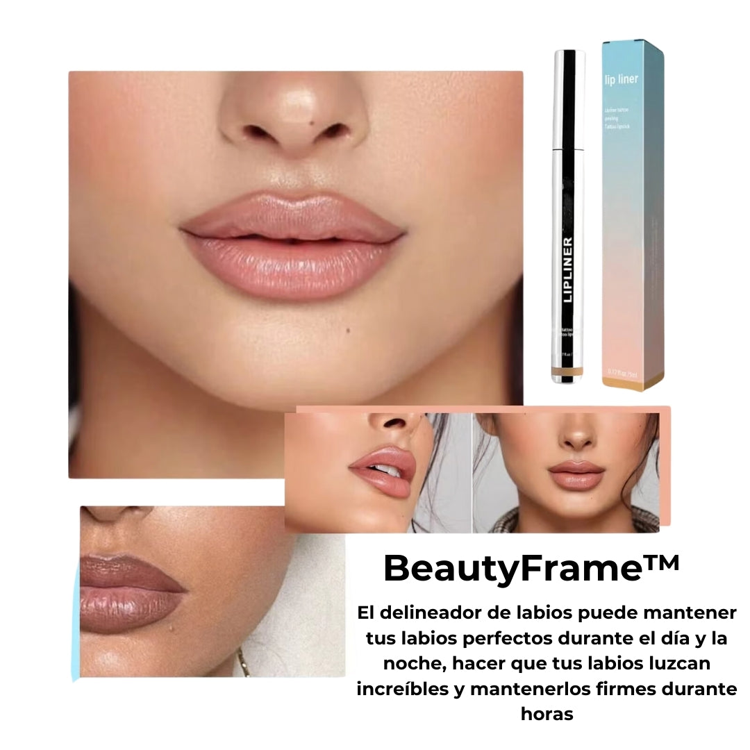 1+1 Gratis Lip Liner BeautyFrame™ | Dale forma, volumen y duración a tus labios… sin cirugías, sin retoques